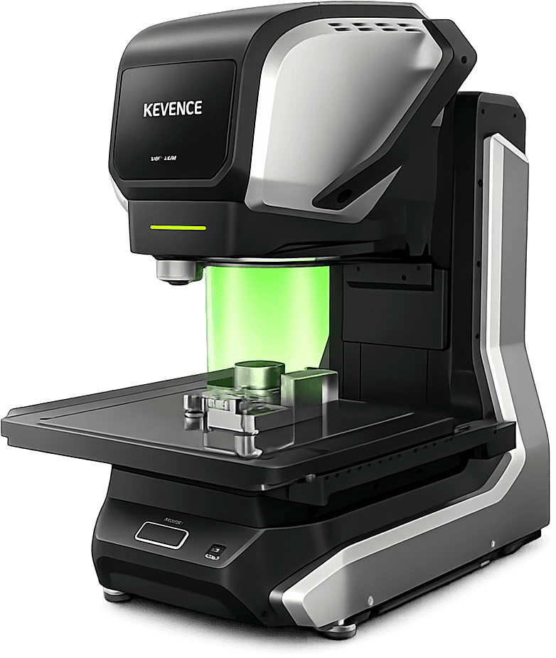 KEYENCE IM-X1000 image dimension measurement system for high-volume batch inspection at K-TOOL Engineering