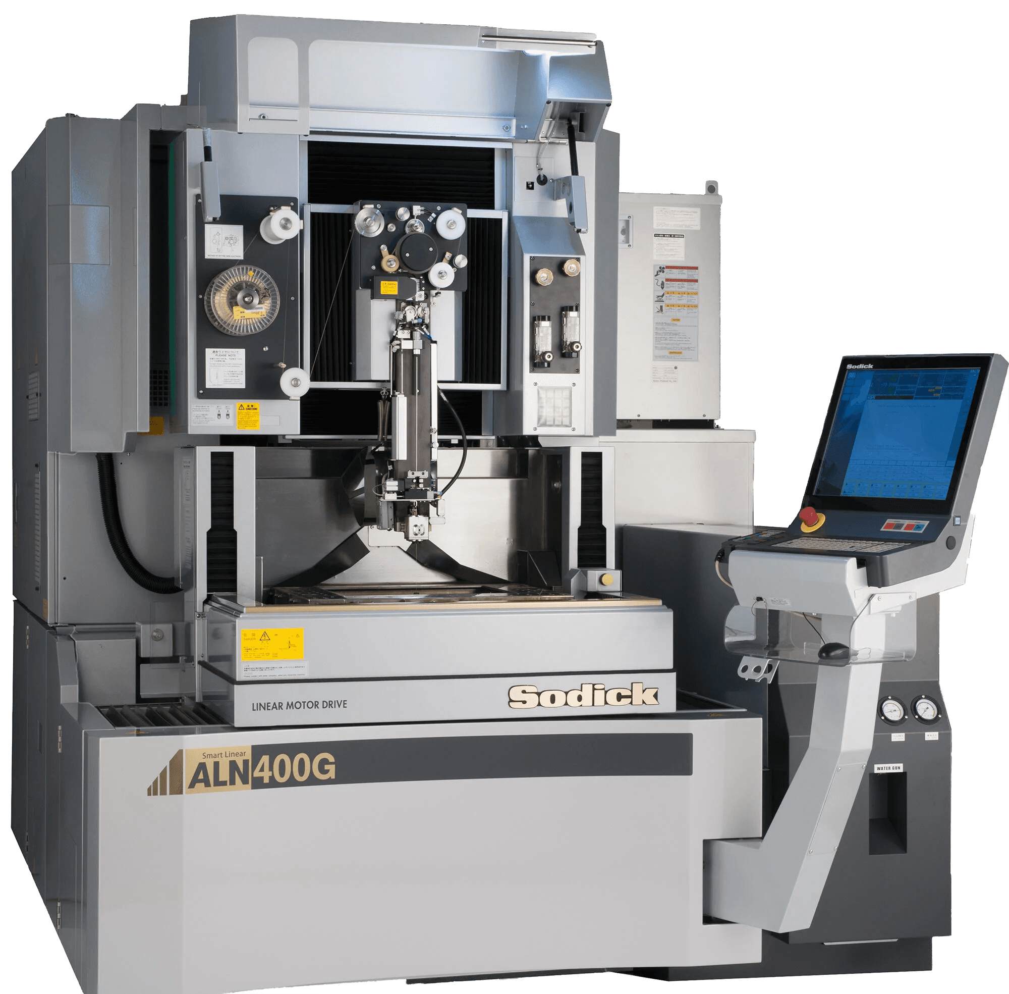 Sodick ALN400G wire EDM machine at K-TOOL Engineering for precision profile cutting